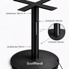 2 MESA CON TABLERO DE MADERA DE PARAÍSO -Cod. 023-.