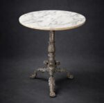 MESA CON TABLERO SIMIL MÁRMOL CARRARA - Imagen 4