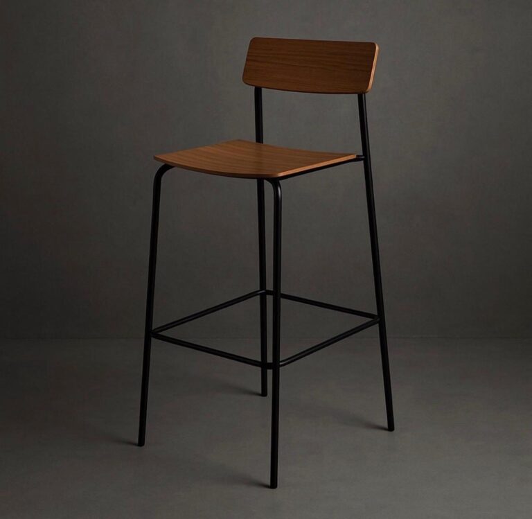 banqueta patas metal