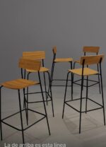 banquetas madera solred