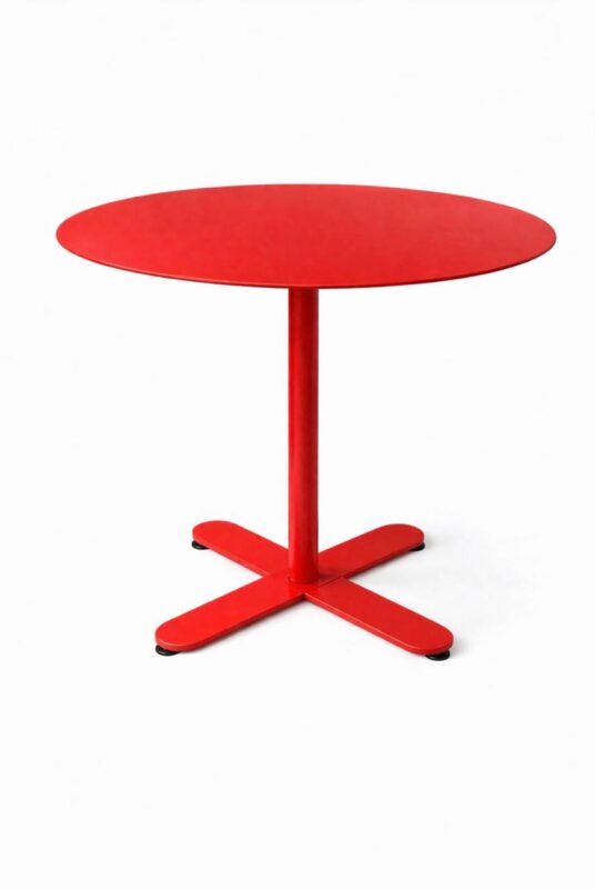 MESA LÍNEA COLOR OUTDOOR Pie cruz