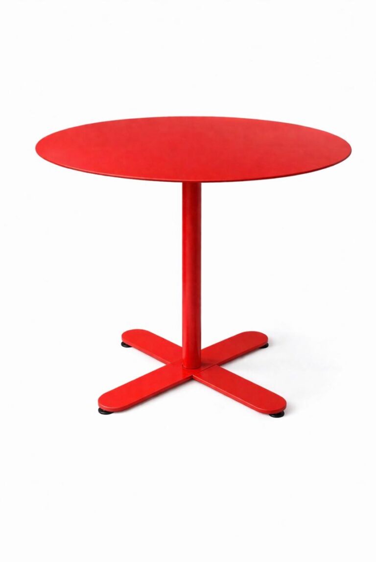 MESA LÍNEA COLOR OUTDOOR Pie cruz