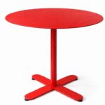 MESA LÍNEA COLOR OUTDOOR Pie cruz