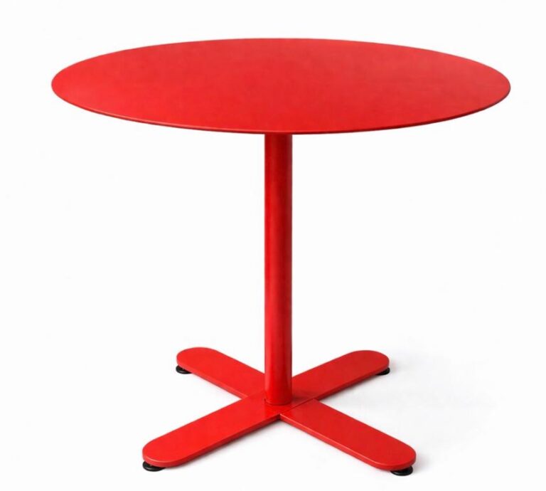 MESA LÍNEA COLOR OUTDOOR Pie cruz