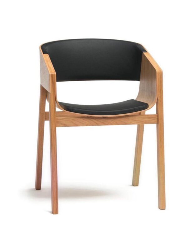 silla sol, respaldo y asiento negro